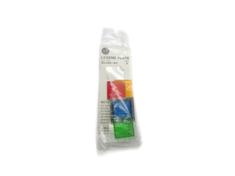 ALLEN BRADLEY 800MS-WC SER. A (MULTICOLOR) NSMP