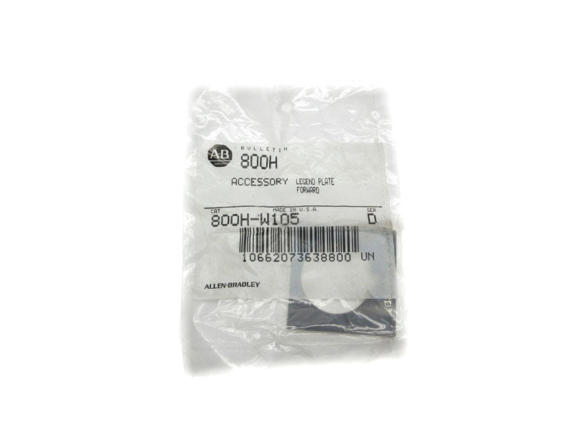 ALLEN BRADLEY 800H-W105 SER. D NSMP
