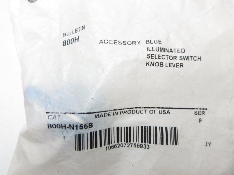 ALLEN BRADLEY 800H-N155B SER. F NSMP