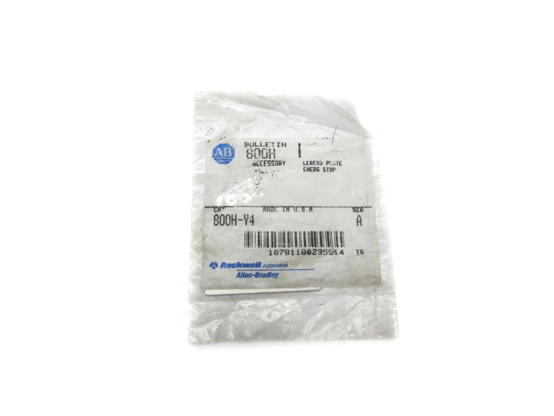 ALLEN BRADLEY 800H-Y4 SER. A NSMP
