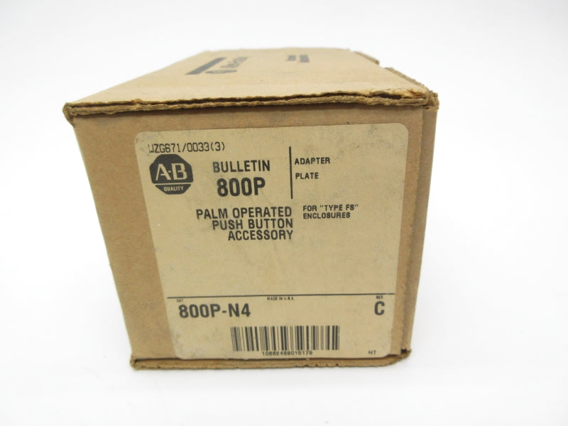 ALLEN BRADLEY 800P-N4 SER. C (BR/WH) NSMP