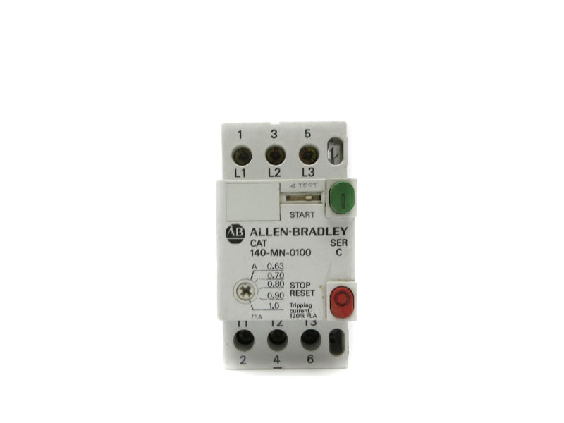 ALLEN BRADLEY 140-MN-0100 SER. C 600V 0.63-1.0A UNMP