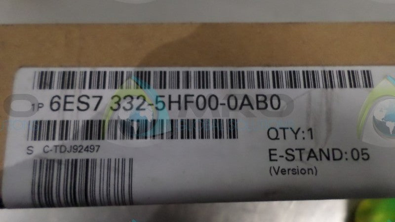 SIEMENS 6ES7-332-5HF00-0AB0 ANALOG OUTPUT MODULE * FACTORY SEALED *