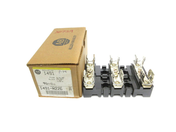 ALLEN BRADLEY 1491-N226 SER. A 250V 31-60A (BR/YL) NSMP