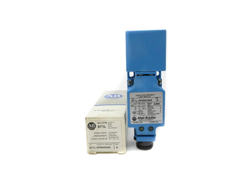 ALLEN BRADLEY 871L-XPB40Q40 SER. A 10-30VDC (GY/BL) NSMP