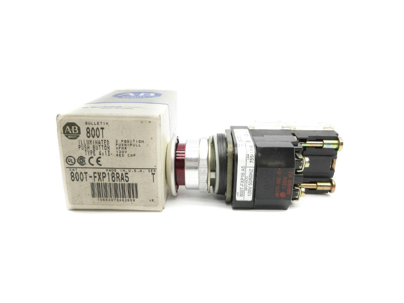 ALLEN BRADLEY 800T-FXP16RA5 SER. T 120V (GY/BL) NSMP