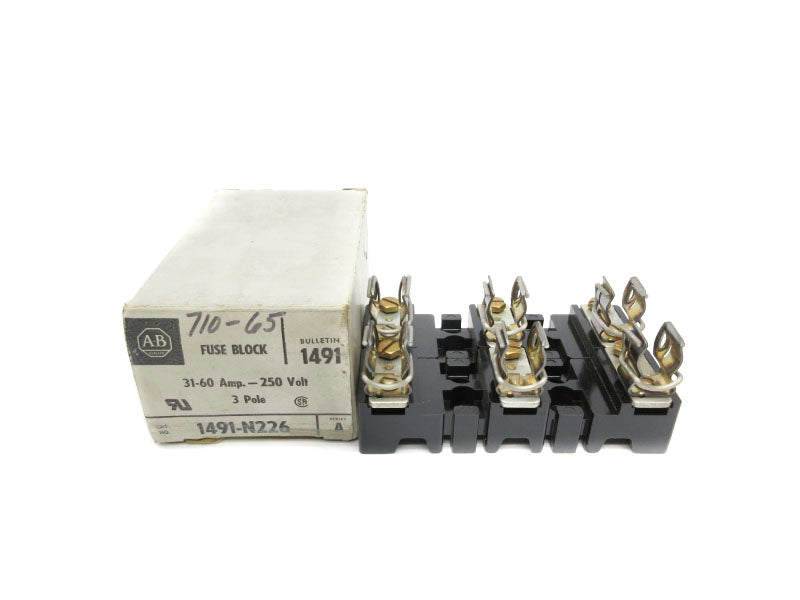 ALLEN BRADLEY 1491-N226 SER. A 250V 31-60A (WH) NSMP