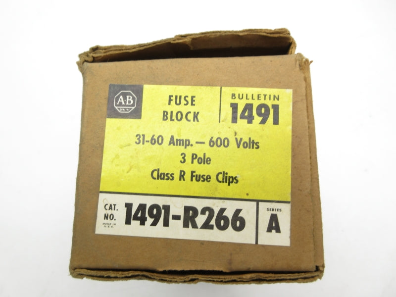 ALLEN BRADLEY 1491-R266 SER. A 600V 31-60A (BR/YL) NSMP