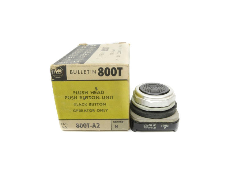 ALLEN BRADLEY 800T-A2 SER. N (BK/YL) NSMP