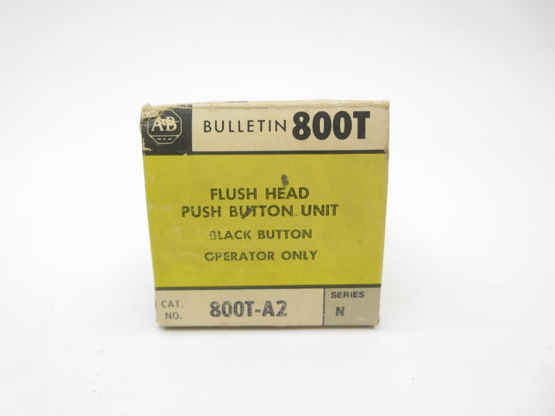 ALLEN BRADLEY 800T-A2 SER. N (BK/YL) NSMP