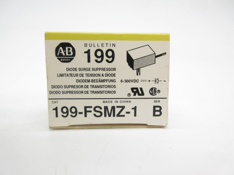ALLEN BRADLEY 199-FSMZ-1 SER. B 6-300VDC (BK/YL) NSMP