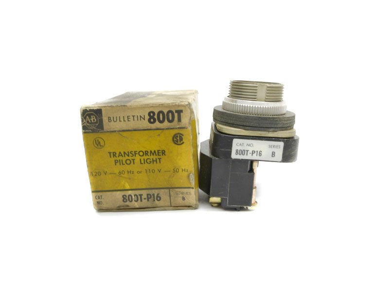 ALLEN BRADLEY 800T-P16 SER. B 110/120V (BK/YL) NSMP