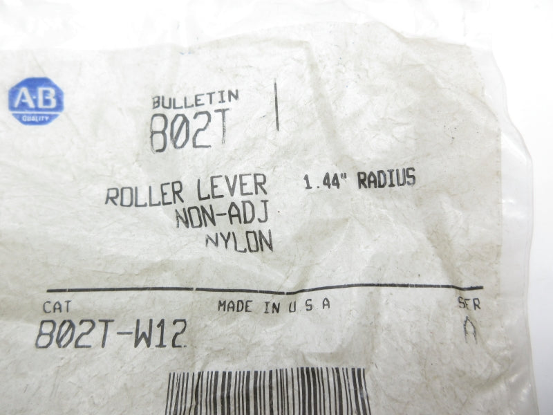 ALLEN BRADLEY 802T-W12 SER. A 1.44" NSMP