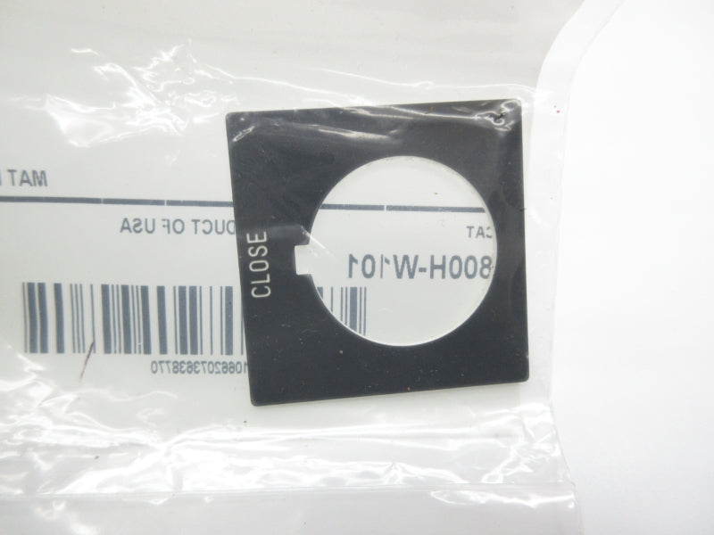 ALLEN BRADLEY 800H-W101 SER. D NSMP