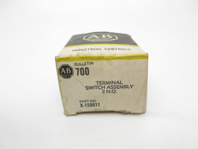 ALLEN BRADLEY X-159611 (BK/YL) NSMP