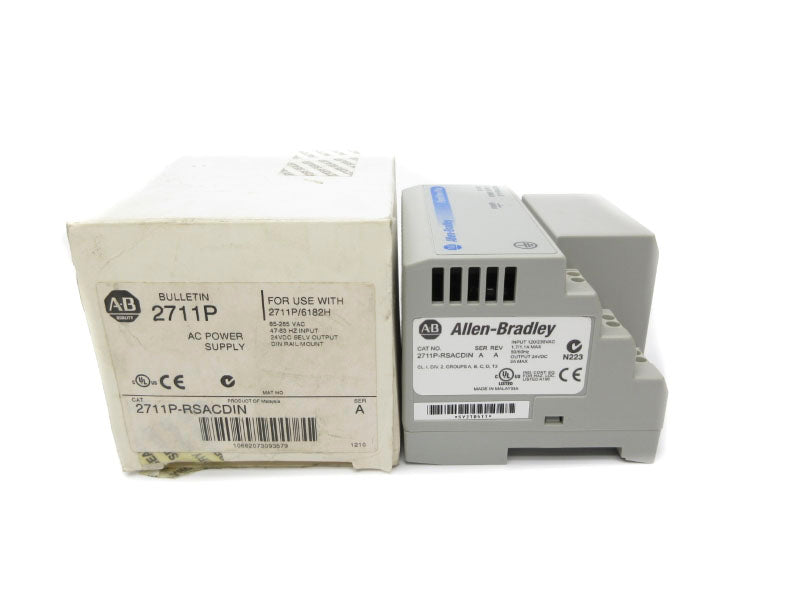 INDUSTRIAL SPARE PART 2711P-RSACDIN SER. A 85-265VAC 3A NSMP