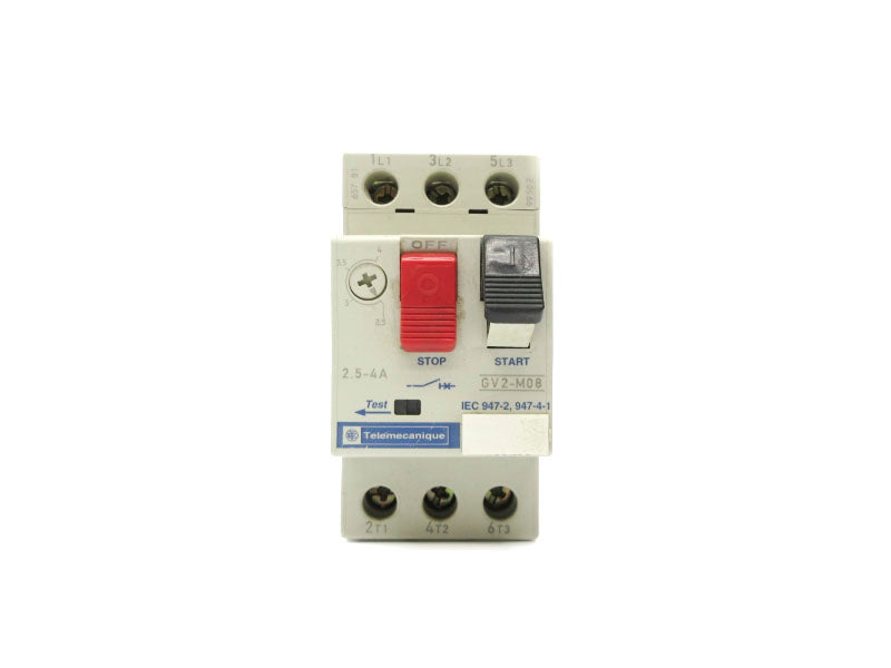 TELEMECANIQUE GV2-M08 2.5-4A NSNP