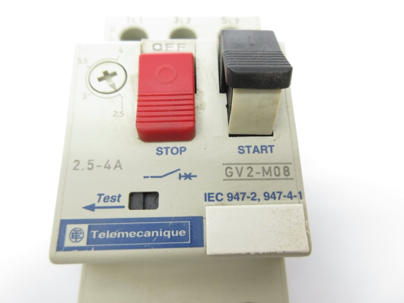TELEMECANIQUE GV2-M08 2.5-4A NSNP