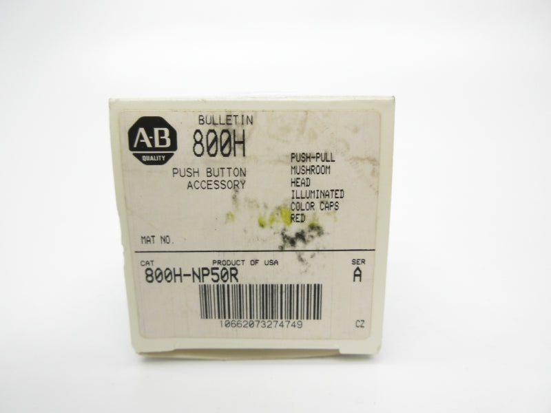 ALLEN BRADLEY 800H-NP50R SER. A (WH) NSMP