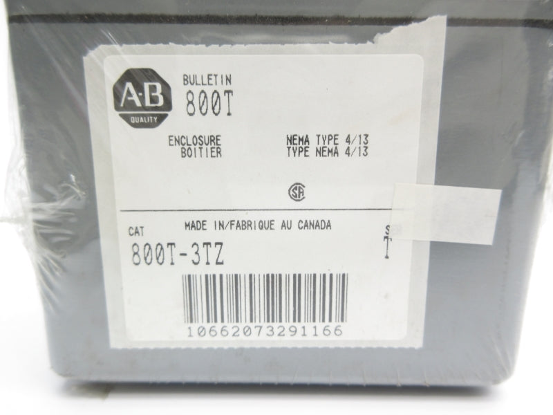 ALLEN BRADLEY 800T-3TZ SER. T NSMP