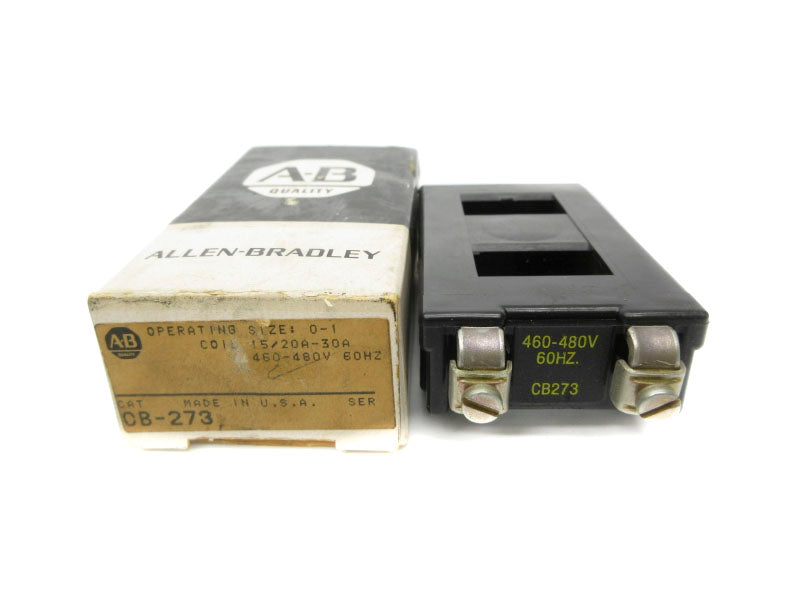 ALLEN BRADLEY CB-273 460/480V 15-30A (BK/WH) NSMP