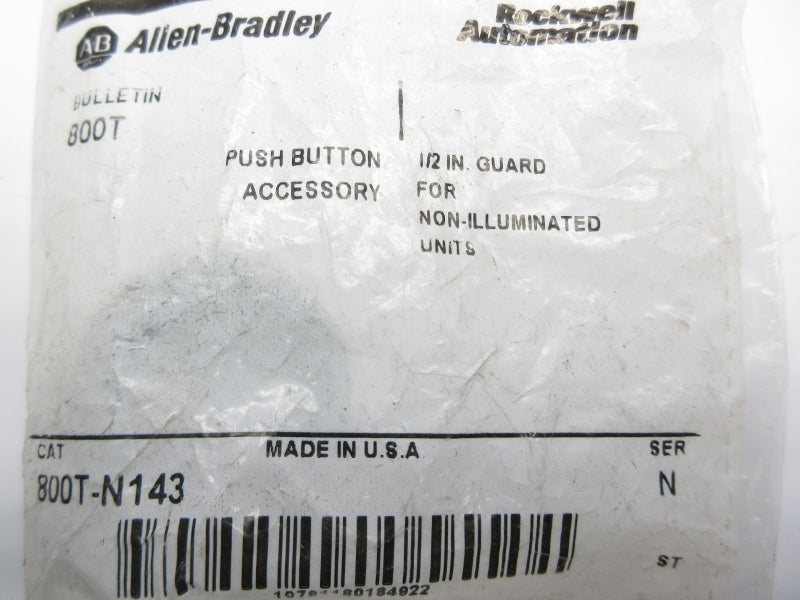 ALLEN BRADLEY 800T-N143 SER. N 1/2" NSMP