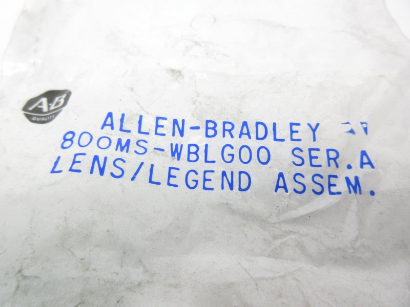 ALLEN BRADLEY 800MS-WBLG00 SER. A NSMP