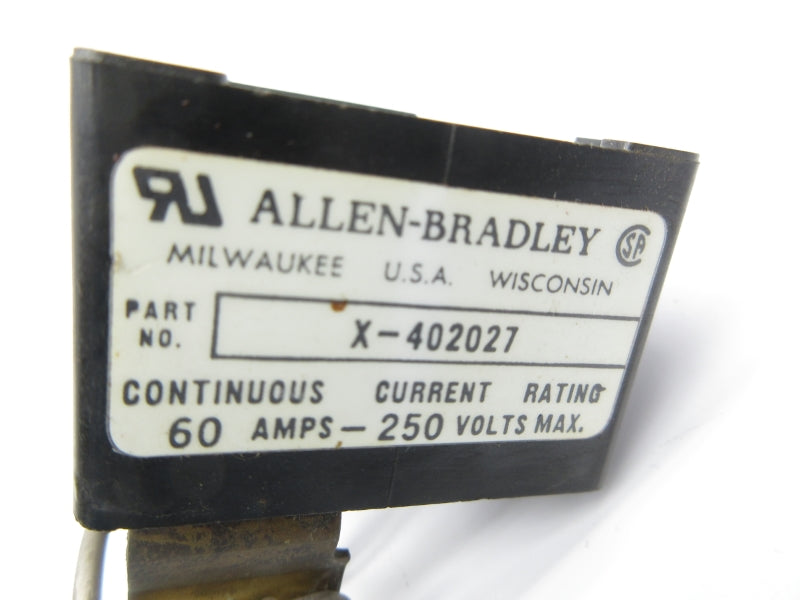 ALLEN BRADLEY X-402027 250V 60A NSNP