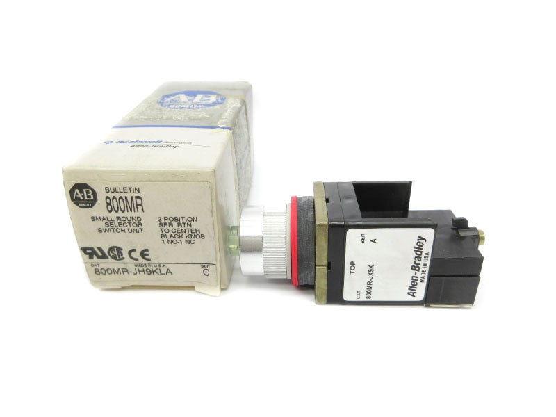 ALLEN BRADLEY 800MR-JH9KLA SER. C (AS PICTURED) (GY/BL) NSMP
