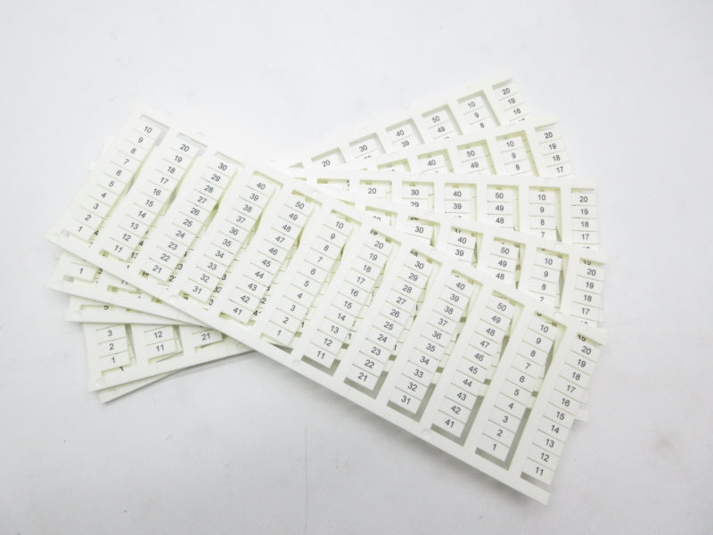 ALLEN BRADLEY 1492-M6X12V1-50 SER. A (PKG OF 5) (WH) NSMP