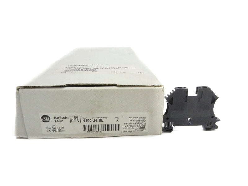 ALLEN BRADLEY 1492-J4-BL SER. A 600V 35A (PKG OF 100) (WH) NSMP