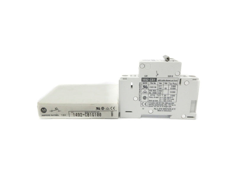 ALLEN BRADLEY 1492-CB1G100 SER. B 277V 10A (WH) NSMP