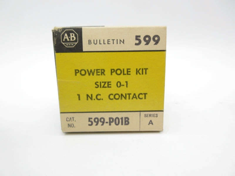ALLEN BRADLEY 599-P01B SER. A 600VAC 30A (BK/YL) NSMP-OEM