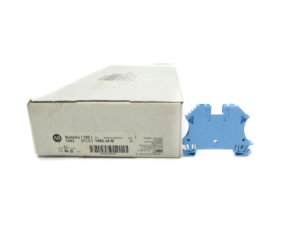 ALLEN BRADLEY 1492-J4-B SER. A 600V 35A (PKG OF 100) (WH) NSMP-OEM