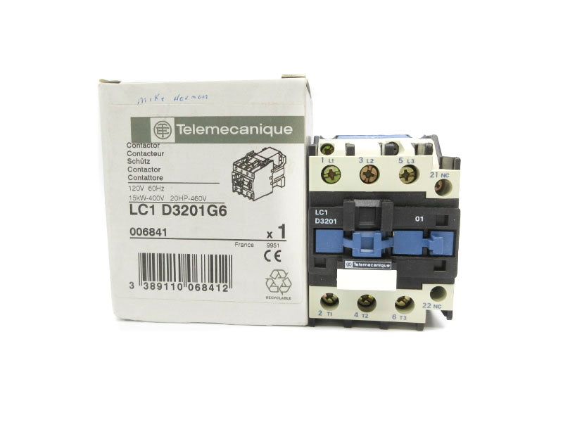 TELEMECANIQUE LC1D3201G6 120V NSMP-OEM
