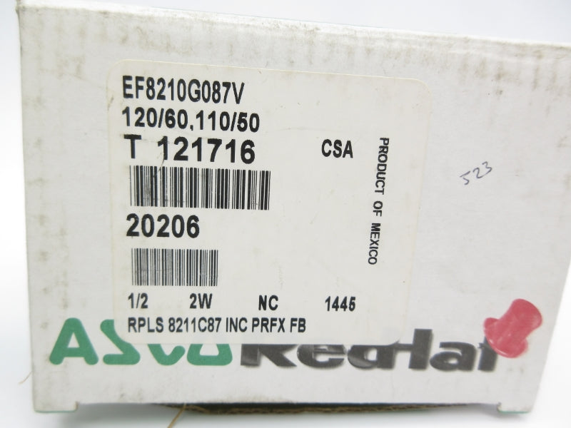 ASCO EF8210G087V 110/120V 150PSI 1/2" NSMP