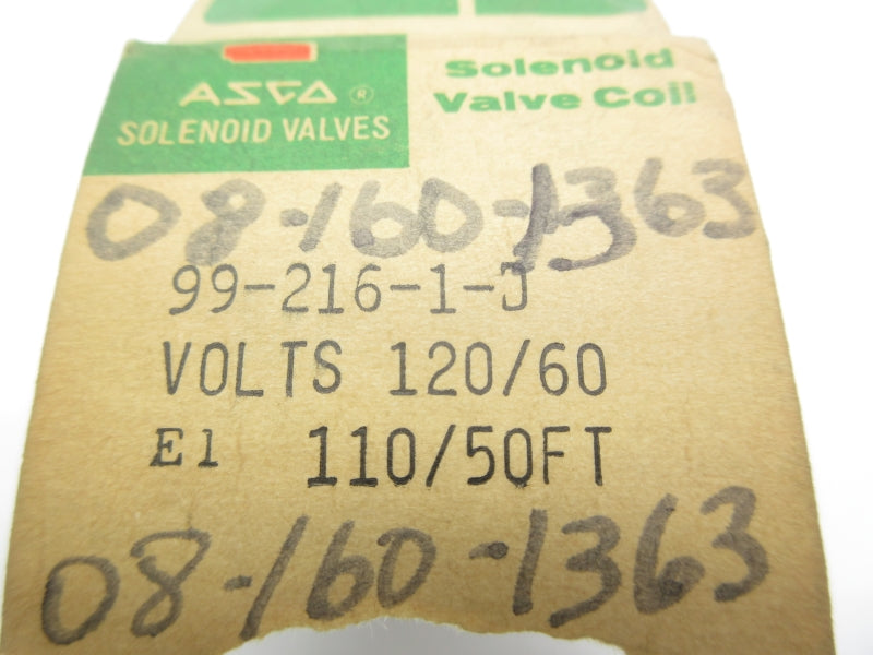 ASCO 99-216-1D 110/120V NSMP