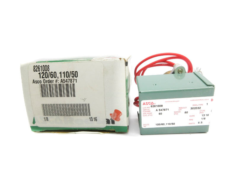 ASCO 8261008 110/120V 60PSI 1/8" NSMP-OEM