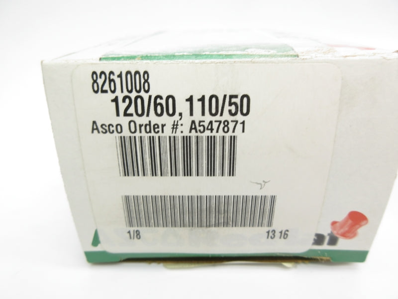 ASCO 8261008 110/120V 60PSI 1/8" NSMP-OEM