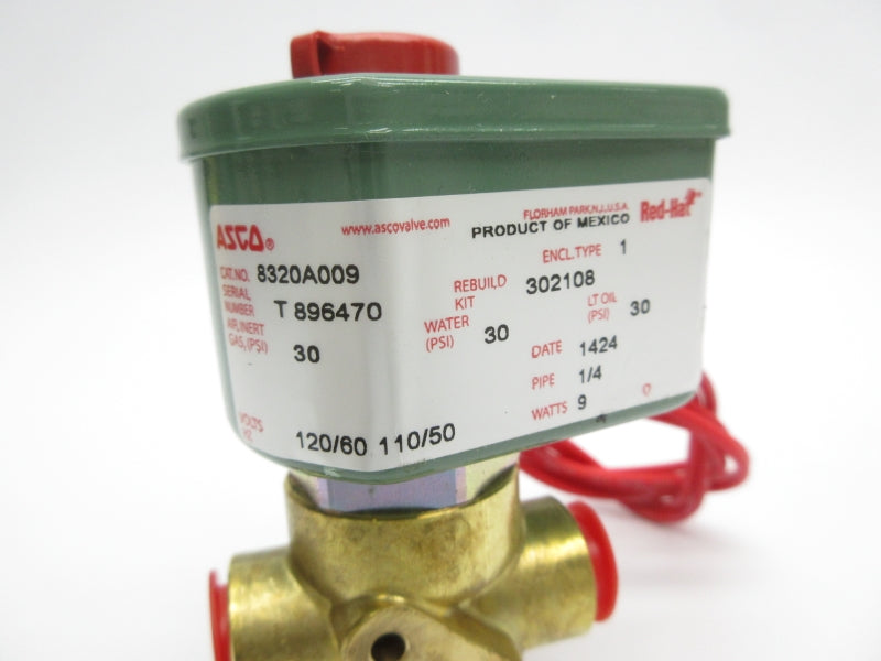ASCO 8320A009 110/120V 30PSI 1/4" NSNP