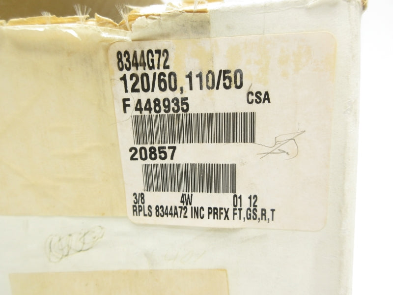 ASCO 8344G72 110/120V 10-125PSI 3/8" NSMP-OEM