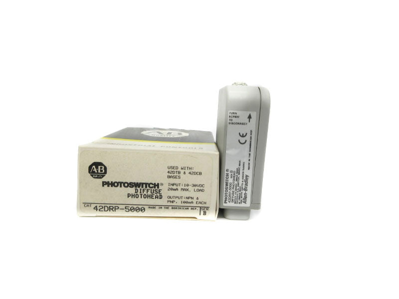ALLEN BRADLEY 42DRP-5000 SER. B 10-30VDC (BK/YL) NSMP