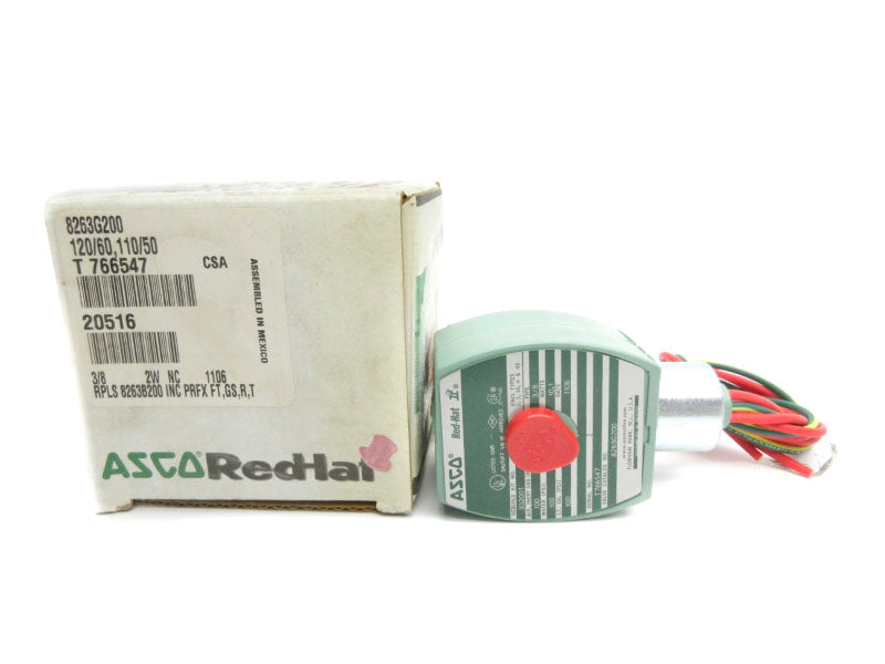 ASCO 8263G200 110/120V 100PSI 3/8" NSMP-OEM