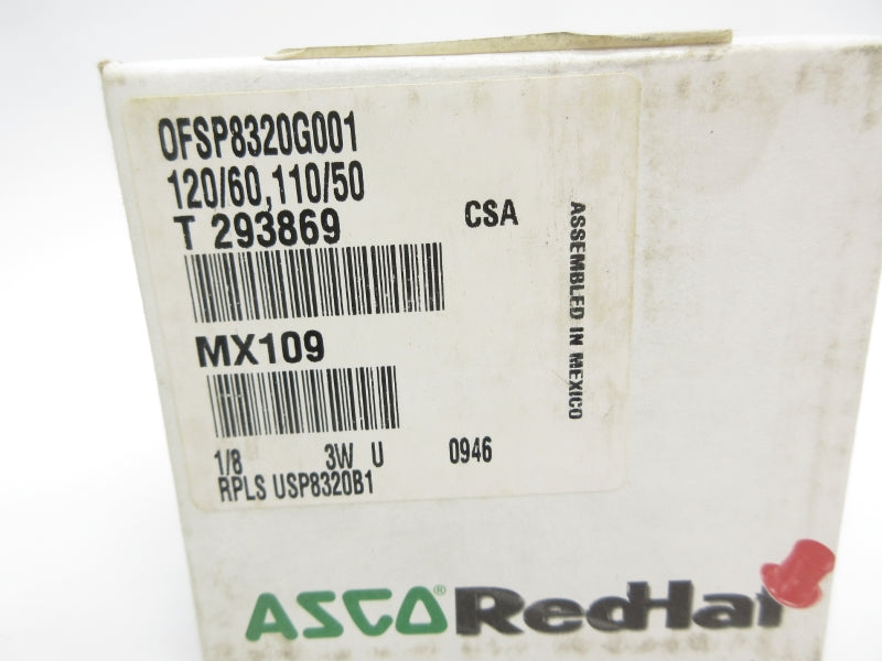 ASCO OFSP8320G001 110/120V 100PSI 1/8" NSMP-OEM