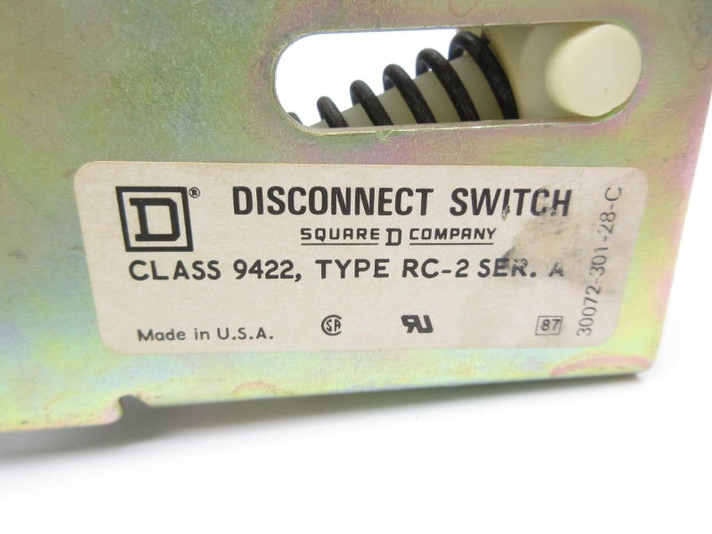 SQUARE D 9422RC2 SER. A NSNP