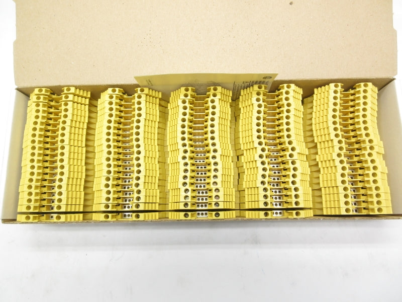 ALLEN BRADLEY 1492-J3-Y SER. A 600V 25A (PKG OF 100) (WH) NSMP