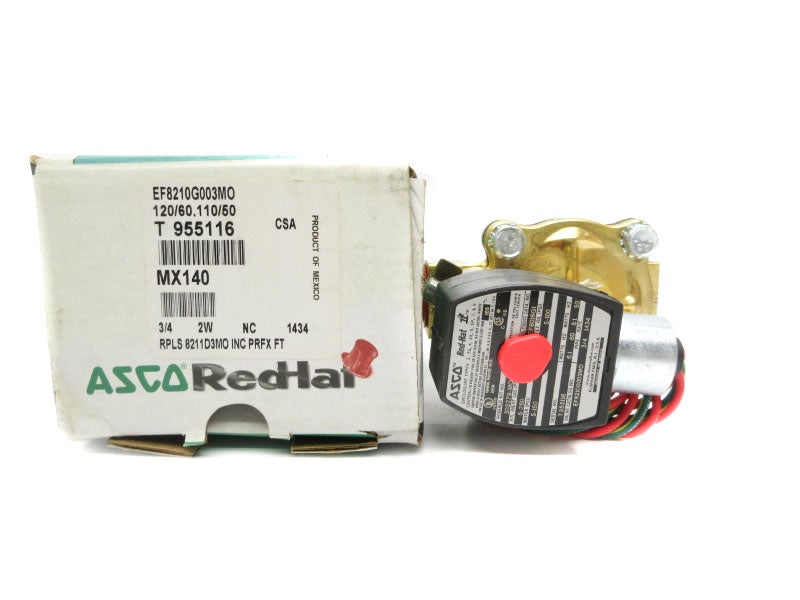 ASCO EF8210G003MO 110/120V 5-150PSI 3/4" NSMP