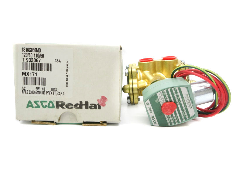 ASCO 8316G066MO 110/120V 10-125PSI 1/2" NSMP