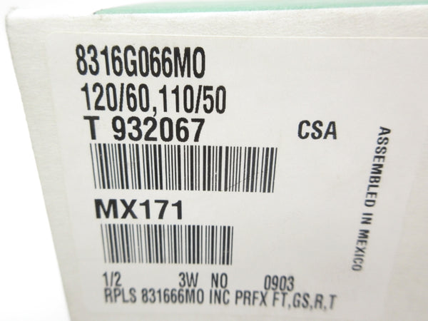 ASCO 8316G066MO 110/120V 10-125PSI 1/2" NSMP