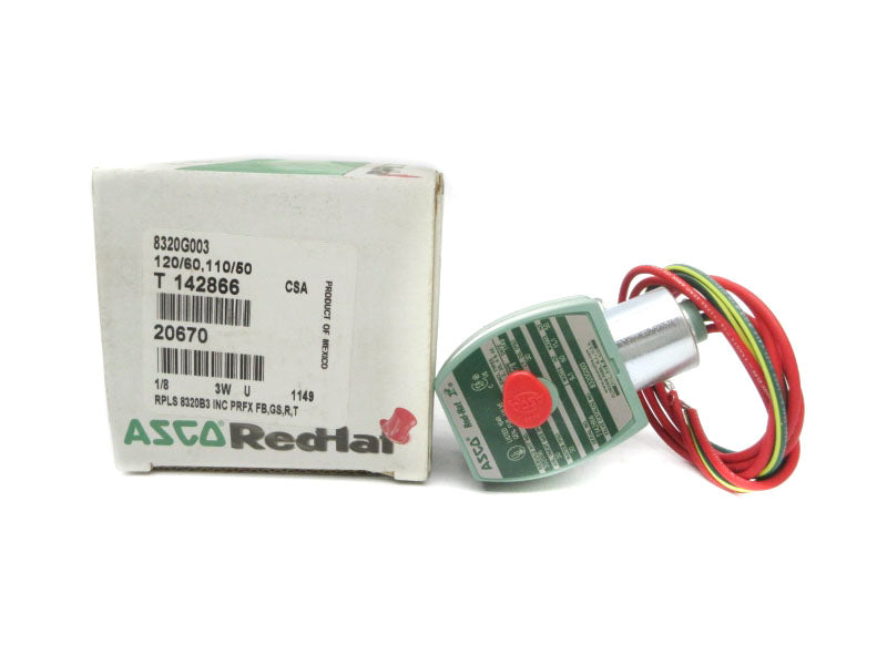 ASCO 8320G003 110/120V 30PSI 1/8" NSMP